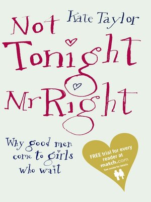 cover image of Not Tonight Mr Right